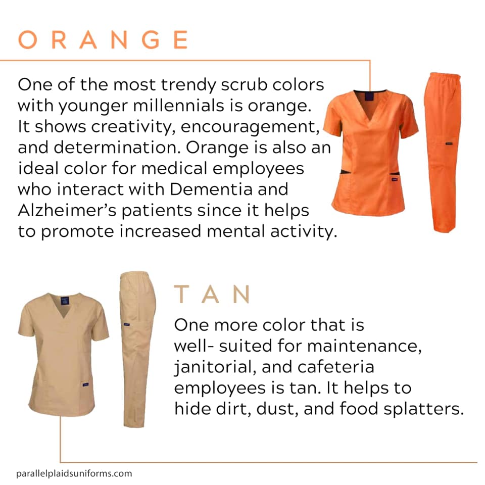 orange hospital uniform